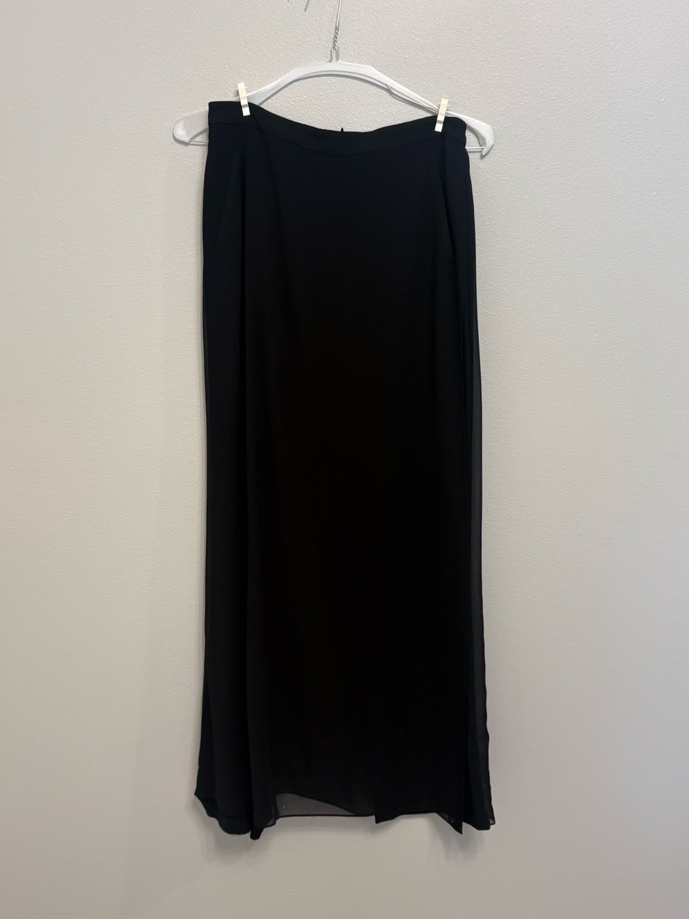 Classic Black Maxi Skirt